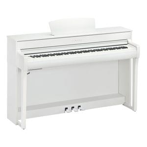 Yamaha Clavinova CLP-735 White Digital Piano with Bench